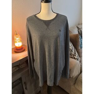 Hurley Crew Neck Pullover Long Sleeve Casual Comfy‎ Top Men's XL